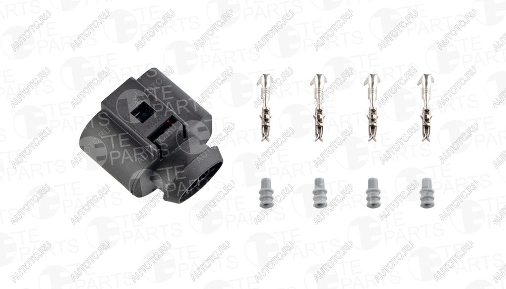 359 р. Разъем VW AUDI SEAT SKODA электрический (4-х контактный) TE PARTS TE PARTS 7740423  с доставкой в г. Пермь