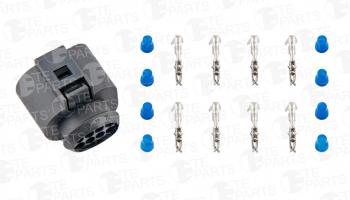 389 р. Разъем VW AUDI SEAT SKODA электрический (8-ми контактный) TE PARTS TE PARTS 7741434  с доставкой в г. Пермь. Увеличить фотографию 1