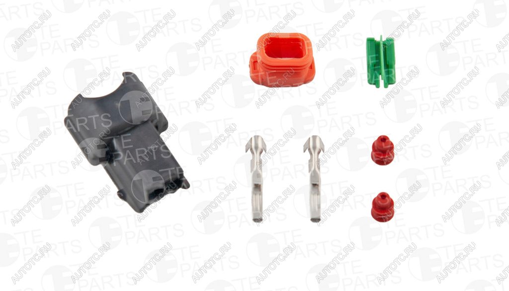 599 р. Разъем HYUNDAI KIA электрический (2-х контактный) TE PARTS TE PARTS 7741625  с доставкой в г. Пермь