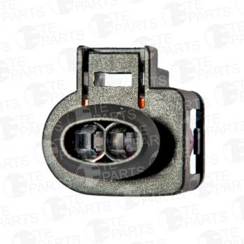 349 р. Разъем VW AUDI SEAT SKODA электрический (2-х контактный) TE PARTS TE PARTS 7746718  с доставкой в г. Пермь. Увеличить фотографию 2