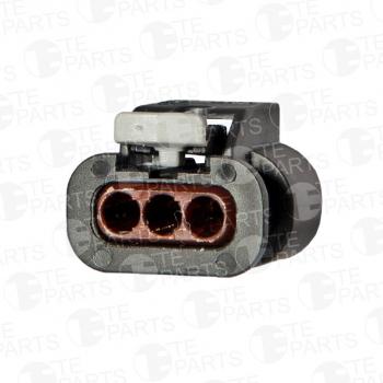 619 р. Разъем VW AUDI SEAT SKODA электрический (3-х контактный) TE PARTS TE PARTS 7747066  с доставкой в г. Пермь. Увеличить фотографию 2