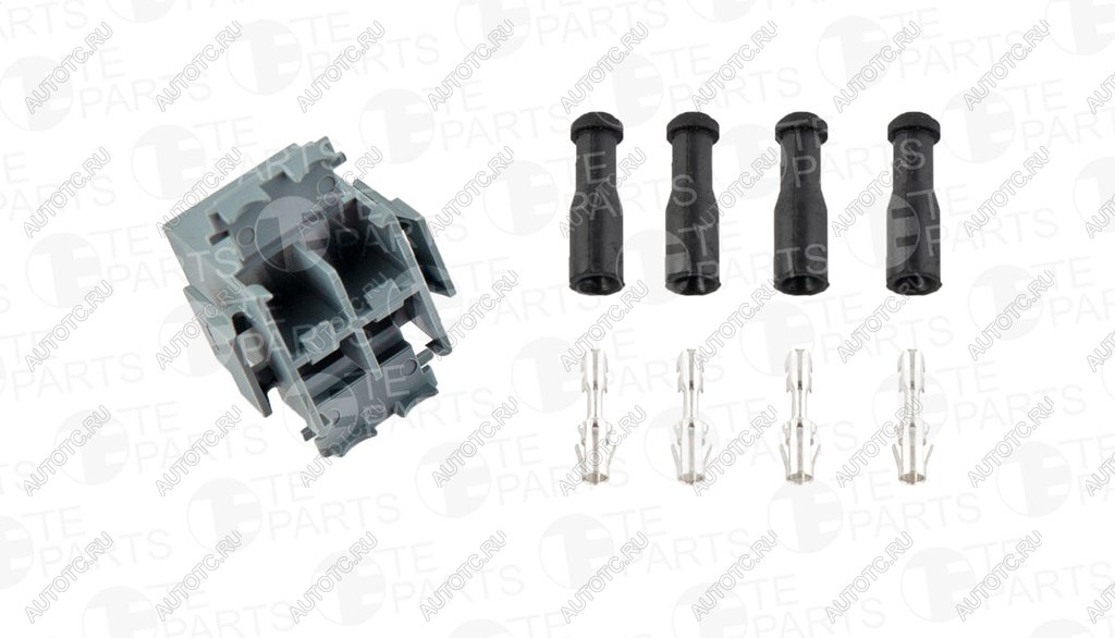 519 р. Разъем VOLVO электрический (4-х контактный) TE PARTS TE PARTS 7760035  с доставкой в г. Пермь