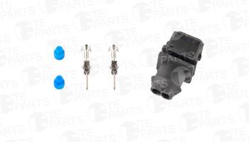 679 р. Разъем MERCEDES MAN VW электрический (2-х контактный) TE PARTS TE PARTS 7810027  с доставкой в г. Пермь. Увеличить фотографию 1
