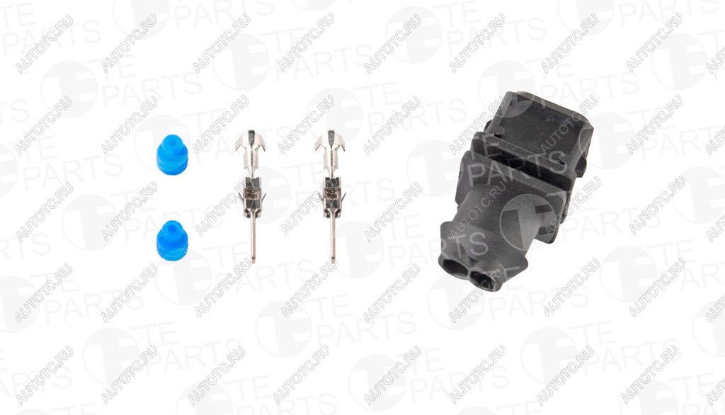679 р. Разъем MERCEDES MAN VW электрический (2-х контактный) TE PARTS TE PARTS 7810027  с доставкой в г. Пермь