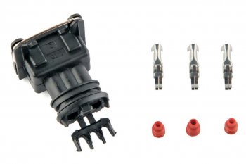 389 р. Разъем MAN DAF электрический (3х контактный, 3 уплотнения) TE PARTS TE PARTS 7810051  с доставкой в г. Пермь. Увеличить фотографию 3