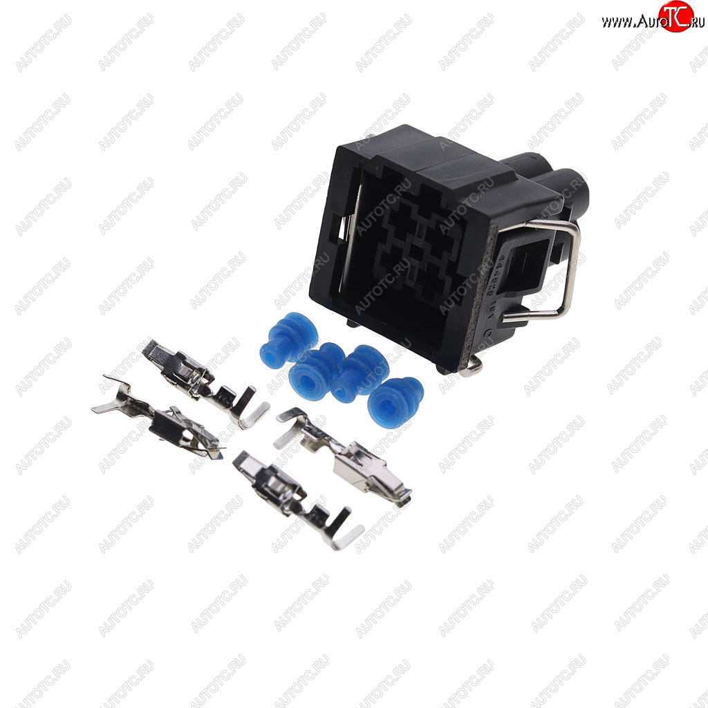589 р. Разъем VW AUDI SEAT SKODA электрический (4-х контактный) TE PARTS TE PARTS 7810140  с доставкой в г. Пермь