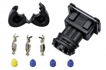 819 р. Разъем RENAULT VOLVO электрический (3-х контактный) TE PARTS TE PARTS 7810378  с доставкой в г. Пермь. Увеличить фотографию 3