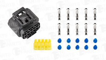 1 049 р. Разъем SCANIA электрический (10-ти контактный) TE PARTS TE PARTS 7810746  с доставкой в г. Пермь. Увеличить фотографию 1