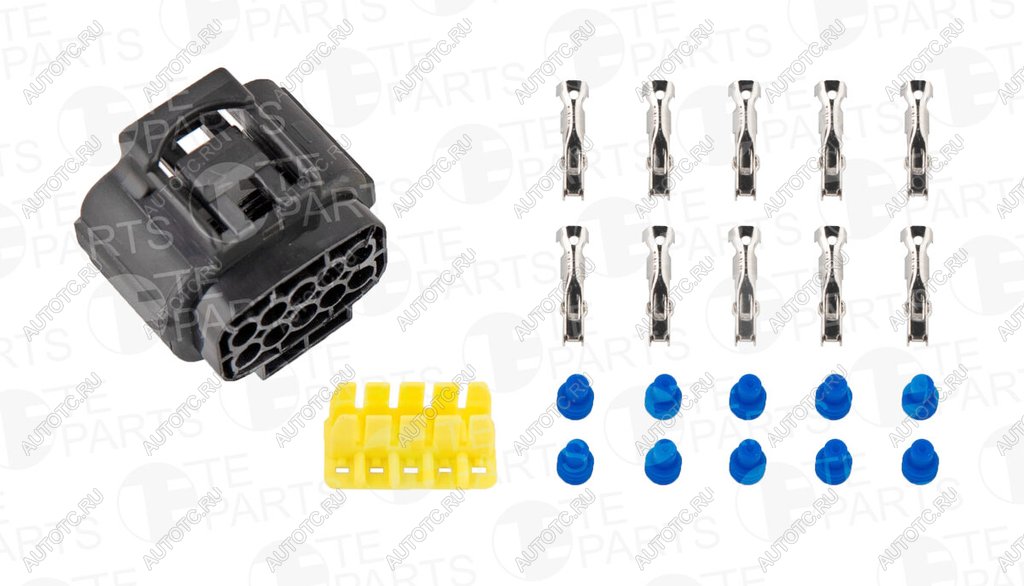1 049 р. Разъем SCANIA электрический (10-ти контактный) TE PARTS TE PARTS 7810746  с доставкой в г. Пермь