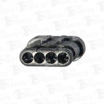 256 р. Разъем IVECO электрический (4-х контактный) (ответная часть 7811032) TE PARTS TE PARTS 7811046  с доставкой в г. Пермь. Увеличить фотографию 2