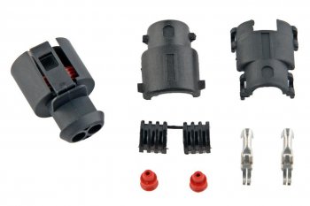 529 р. Разъем MAN MERCEDES VW AUDI SEAT SKODA электрический (2-х контактный) TE PARTS TE PARTS 7811410  с доставкой в г. Пермь. Увеличить фотографию 3