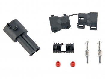 399 р. Разъем MAN VW DAF электрический (2х контактный) TE PARTS TE PARTS 7811439  с доставкой в г. Пермь. Увеличить фотографию 1