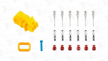 799 р. Разъем MAN электрический (6-ти контактный) TE PARTS TE PARTS 7811641  с доставкой в г. Пермь. Увеличить фотографию 1