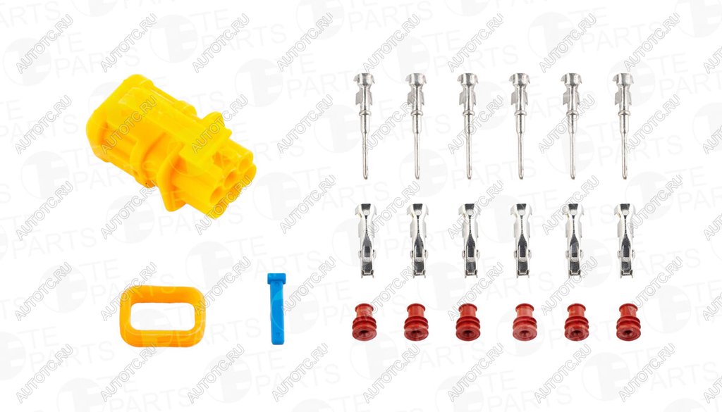799 р. Разъем MAN электрический (6-ти контактный) TE PARTS TE PARTS 7811641  с доставкой в г. Пермь