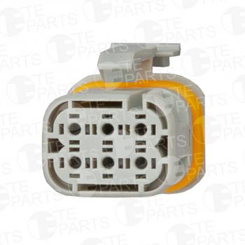 1 199 р. Разъем MAN электрический (6-ти контактный) TE PARTS TE PARTS 7811642  с доставкой в г. Пермь. Увеличить фотографию 2