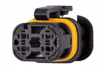 889 р. Разъем MAN электрический (4х контактный) черный TE PARTS TE PARTS 7811672  с доставкой в г. Пермь. Увеличить фотографию 2