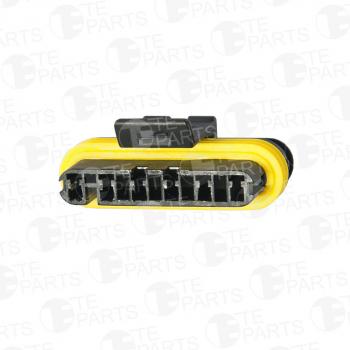299 р. Разъем IVECO электрический (6-ти контактный) (ответная часть 7813062) TE PARTS TE PARTS 7813067  с доставкой в г. Пермь. Увеличить фотографию 3