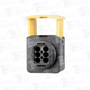 1 179 р. Разъем SCANIA электрический (6-ти контактный) TE PARTS TE PARTS 7814969  с доставкой в г. Пермь. Увеличить фотографию 2