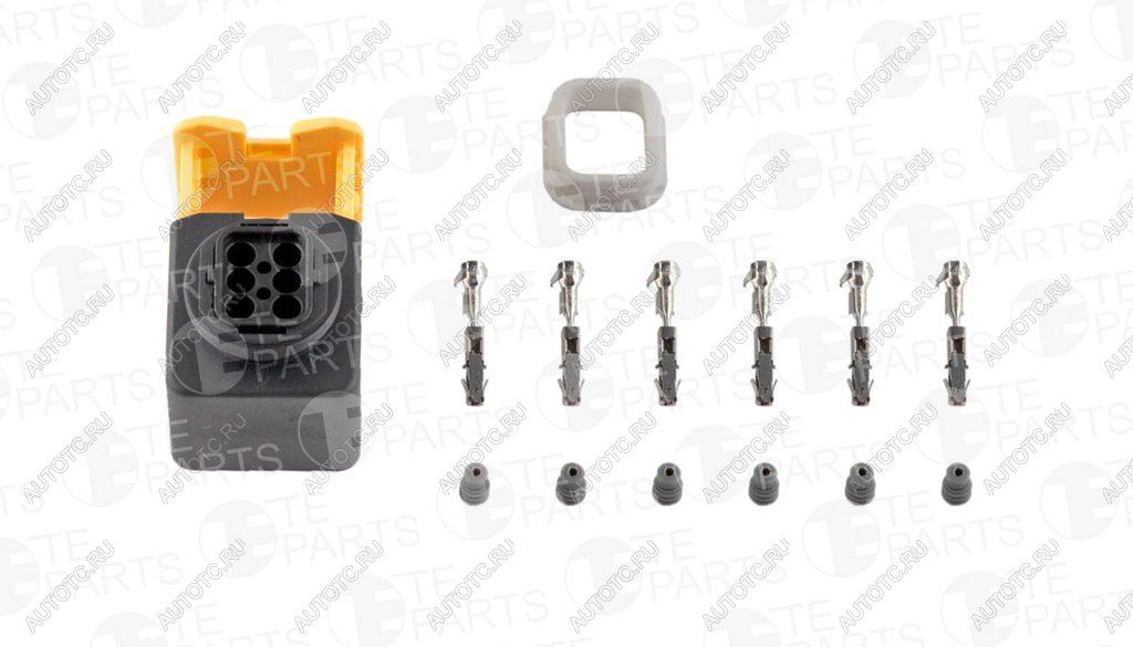 1 179 р. Разъем SCANIA электрический (6-ти контактный) TE PARTS TE PARTS 7814969  с доставкой в г. Пермь