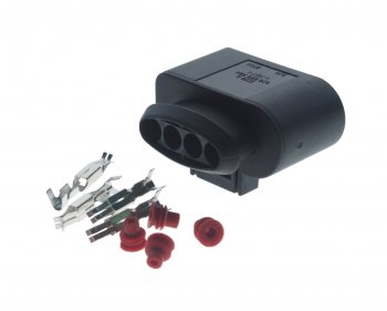 379 р. Разъем HYUNDAI VAG электрический (4-х контактный) TE PARTS TE PARTS 7821604  с доставкой в г. Пермь. Увеличить фотографию 2