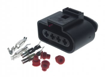 379 р. Разъем HYUNDAI VAG электрический (4-х контактный) TE PARTS TE PARTS 7821604  с доставкой в г. Пермь. Увеличить фотографию 1