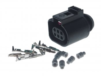 319 р. Разъем HYUNDAI VAG электрический (6-ти контактный) TE PARTS TE PARTS 7821606  с доставкой в г. Пермь. Увеличить фотографию 2