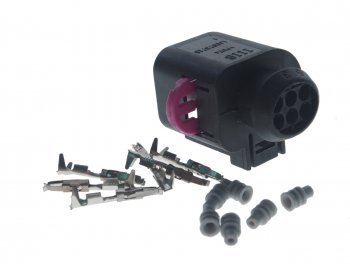 319 р. Разъем HYUNDAI VAG электрический (6-ти контактный) TE PARTS TE PARTS 7821606  с доставкой в г. Пермь. Увеличить фотографию 1