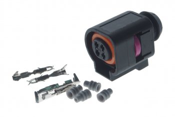 349 р. Разъем VAG электрический (4-х контактный) TE PARTS TE PARTS 7821624  с доставкой в г. Пермь. Увеличить фотографию 2