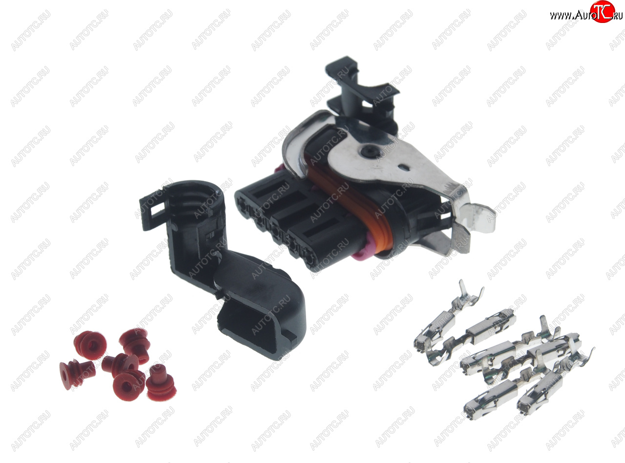 969 р. Разъем SCANIA VOLVO MAN MERCEDES электрический (5-ти контактный) TE PARTS TE PARTS 7870705  с доставкой в г. Пермь
