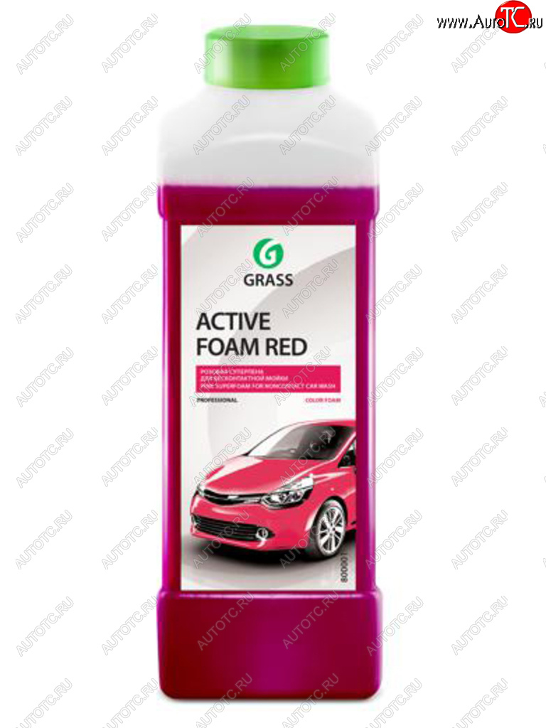 439 р. Шампунь для бесконтактной мойки 1л Active Foam Red GRASS GRASS 800001  с доставкой в г. Пермь