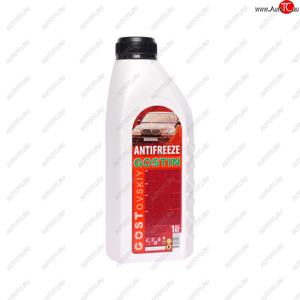 172 р. Антифриз красный -40C 1кг0.94л ГОСТОВСКИЙ ГОСТОВСКИЙ 803510  с доставкой в г. Пермь