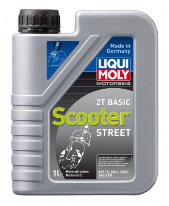 1 499 р. Масло моторное для 2-х тактных двигателей RACING SCOOTER 2T мин.1л LIQUI MOLY LIQUI MOLY 8068  с доставкой в г. Пермь. Увеличить фотографию 1