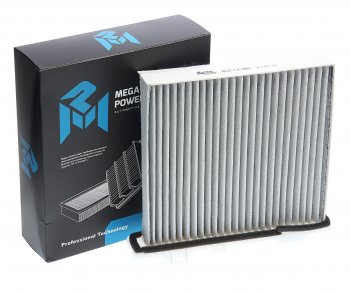 379 р. Фильтр воздушный салона MITSUBISHI Pajero угольный MEGAPOWER MEGAPOWER 810-14-063  с доставкой в г. Пермь. Увеличить фотографию 2
