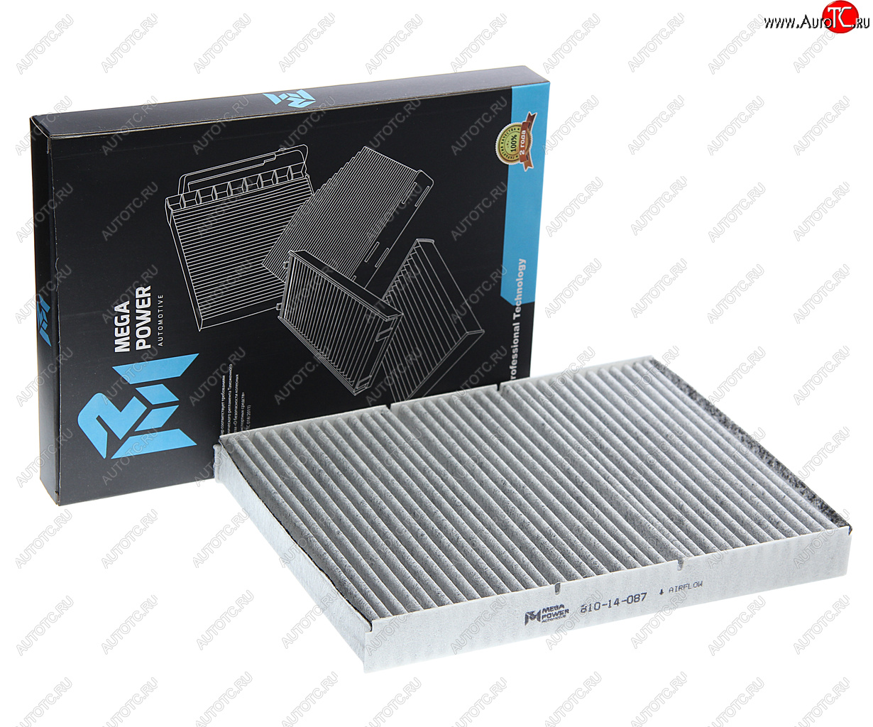 269 р. Фильтр воздушный салона VW Bora,Golf 4,Lupo AUDI A3 угольный MEGAPOWER MEGAPOWER 810-14-087  с доставкой в г. Пермь