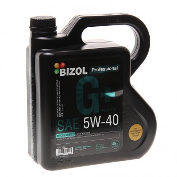 5 299 р. Масло моторное GREEN Oil+ 5W40 синт.4л BIZOL BIZOL 81036 BIZOL 81036  с доставкой в г. Пермь. Увеличить фотографию 1