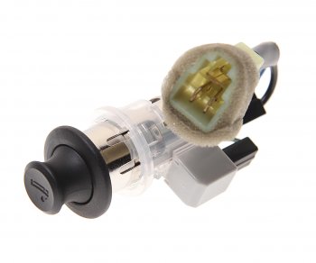 1 589 р. Прикуриватель SSANGYONG Actyon (06-),Kyron (05-),Actyon Sports (06-),Rexton (06-) (с гнездом) OE SSANGYONG 8121031000  с доставкой в г. Пермь. Увеличить фотографию 1