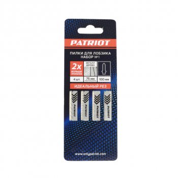 479 р. Пилка для лобзика набор 4шт. универсальные PATRIOT PATRIOT 814010013  с доставкой в г. Пермь. Увеличить фотографию 2