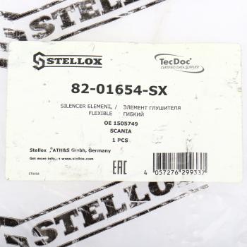 9 199 р. Гофра SCANIA выхлопной системы (114х950) STELLOX STELLOX 82-01654-sx  с доставкой в г. Пермь. Увеличить фотографию 4