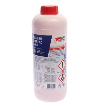 1 399 р. Антифриз красный Protection Fluid D-30 концентрат 1.5кг EUROLUB EUROLUB 821015  с доставкой в г. Пермь. Увеличить фотографию 1