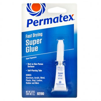 293 р. Клей-супер универсальный 2г Super Glue Super Pega PERMATEX PERMATEX 82190 PERMATEX 82190  с доставкой в г. Пермь. Увеличить фотографию 1