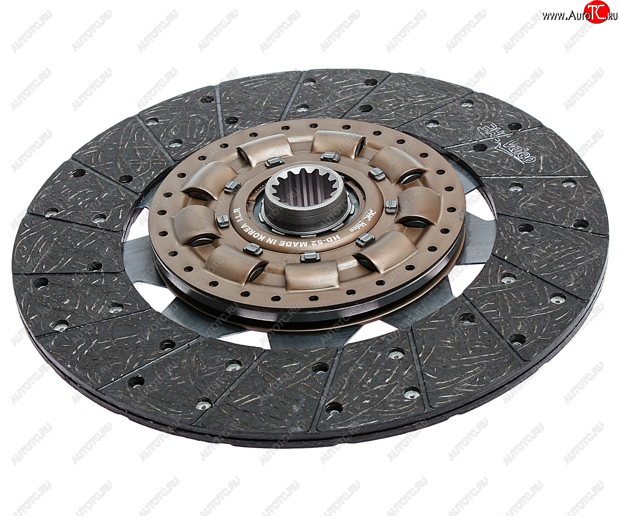 15 899 р. Диск сцепления HYUNDAI HD120,AeroTown дв.D6DA19 (350мм) ведомый VALEO VALEO 829337  с доставкой в г. Пермь