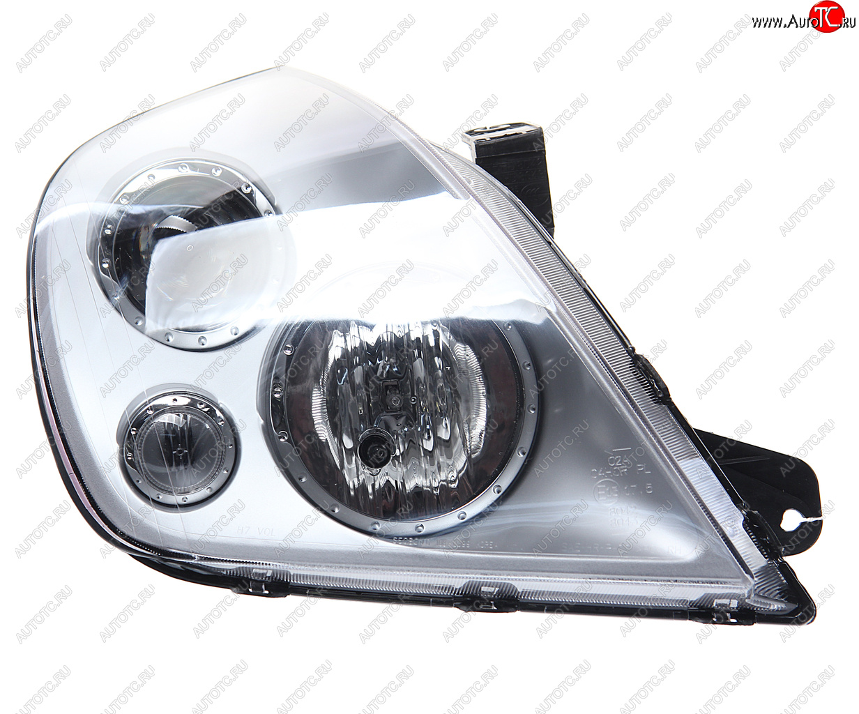 13 549 р. Фара SSANGYONG Rexton (02-) правая (с корректором,серебро) OE SSANGYONG 8310208203hbc  с доставкой в г. Пермь