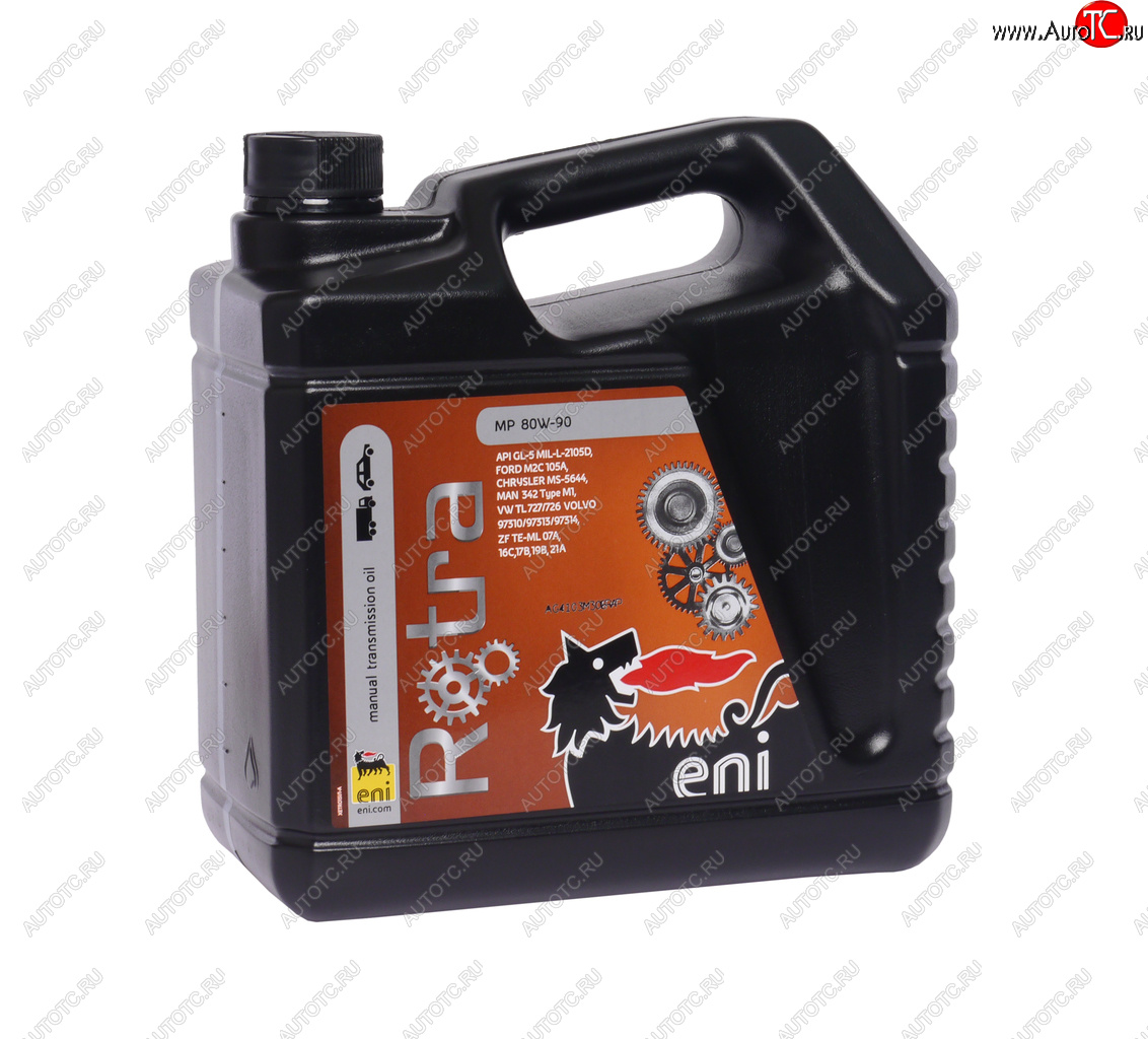 3 989 р. Масло трансмиссионное ROTRA MP GL5 80W90 мин.4л ENI ENI 8423178013207 ENI 8423178013207  с доставкой в г. Пермь