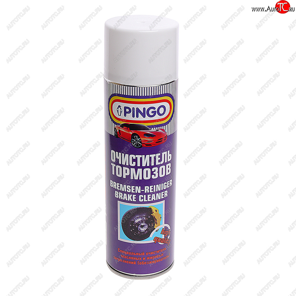 419 р. Очиститель тормозов 500мл аэрозоль PINGO PINGO 85020-0  с доставкой в г. Пермь