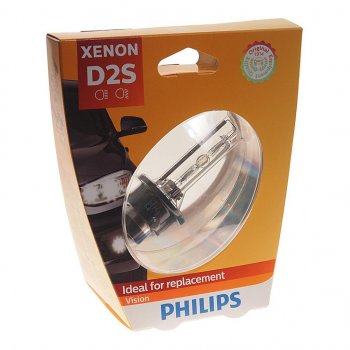 5 999 р. Лампа ксеноновая D2S 4600K блистер (1шт.) Xenon Vision PHILIPS PHILIPS 85122vis1  с доставкой в г. Пермь. Увеличить фотографию 1