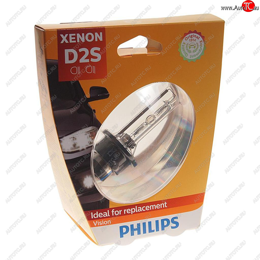 5 999 р. Лампа ксеноновая D2S 4600K блистер (1шт.) Xenon Vision PHILIPS PHILIPS 85122vis1  с доставкой в г. Пермь