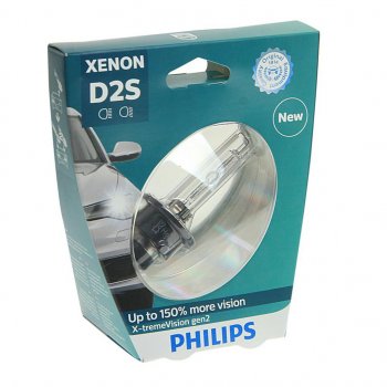 7 299 р. Лампа ксеноновая D2S 35W +150% P32d-2 4800K блистер (1шт.) Xenon X-Treme Vision Gen2 PHILIPS PHILIPS 85122xv2s1  с доставкой в г. Пермь. Увеличить фотографию 1