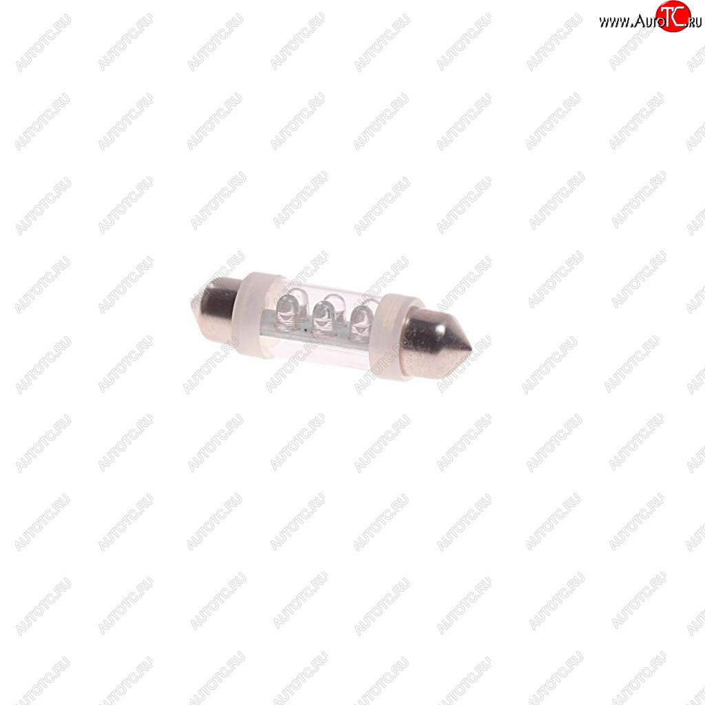 19 р. Лампа светодиодная 12V C10W SV8.5-8 39мм 6000K двухцокольная 6 светодиодов MEGAPOWER MEGAPOWER-AUTOMOTIVE 85154w  с доставкой в г. Пермь