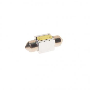 53 р. Лампа светодиодная 24V C10W SV8.5-8 6000K двухцокольная MEGAPOWER MEGAPOWER-AUTOMOTIVE 85202w-24  с доставкой в г. Пермь. Увеличить фотографию 1