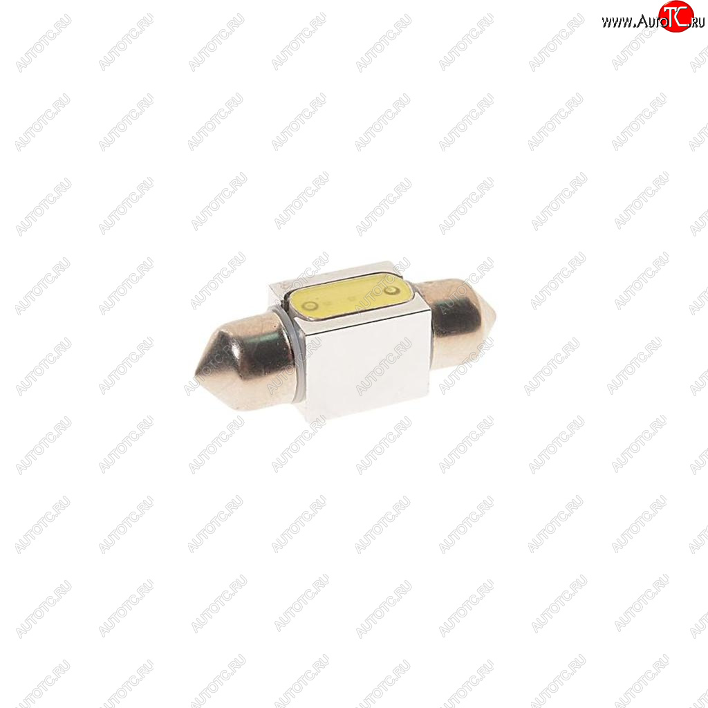 53 р. Лампа светодиодная 24V C10W SV8.5-8 6000K двухцокольная MEGAPOWER MEGAPOWER-AUTOMOTIVE 85202w-24  с доставкой в г. Пермь